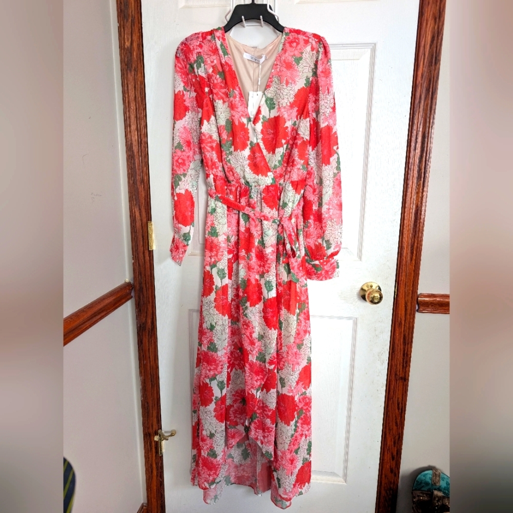 Floral floor length Dress